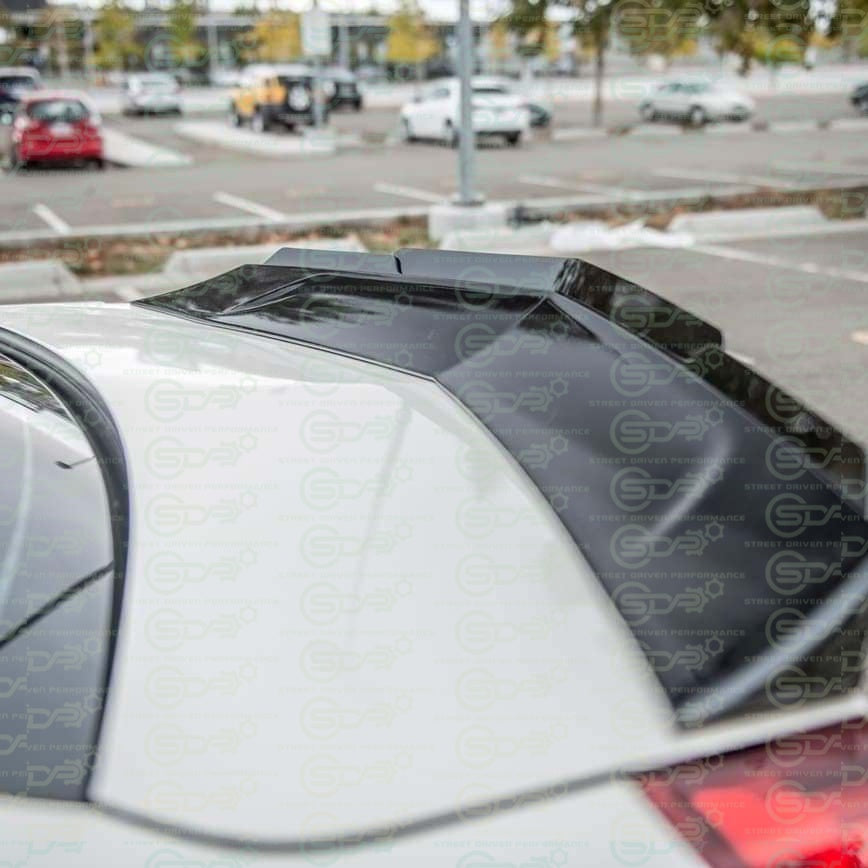 2009-2015 Cadillac CTS-V V2 Sedan GLOSS BLACK Rear Trunk Wing Wickerbill Spoiler